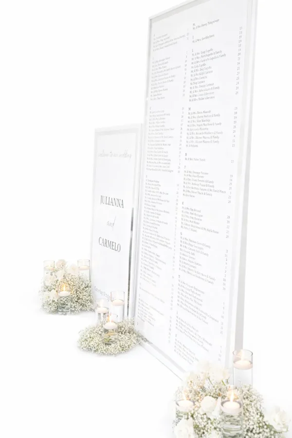 FOAMCORE SEATING CHART - MODEL - 19