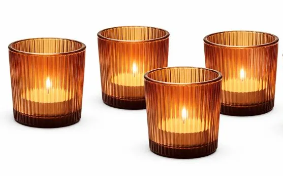TUVO RIBBED BROWN VOTIVE