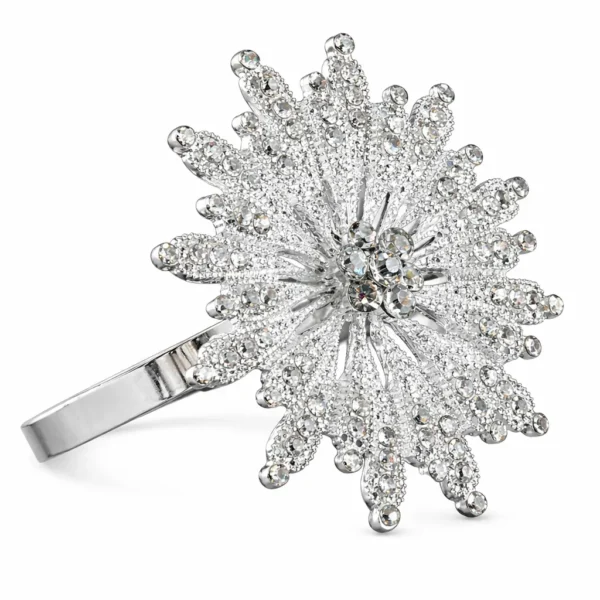 SILVER JACKIE NAPKIN RING