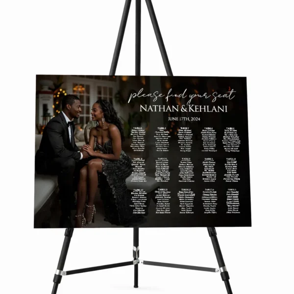 FOAMCORE SEATING CHART - MODEL - 26