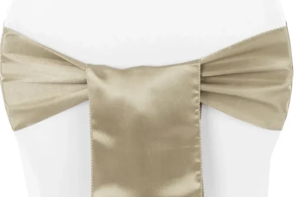 BOUCLE EN SATIN TAUPE