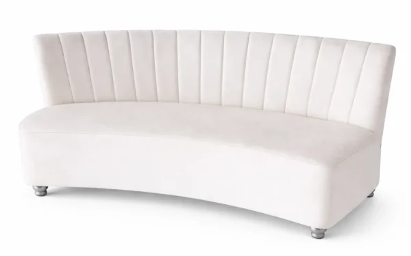 WHITE VELVET DREMA INTERIOR SOFA