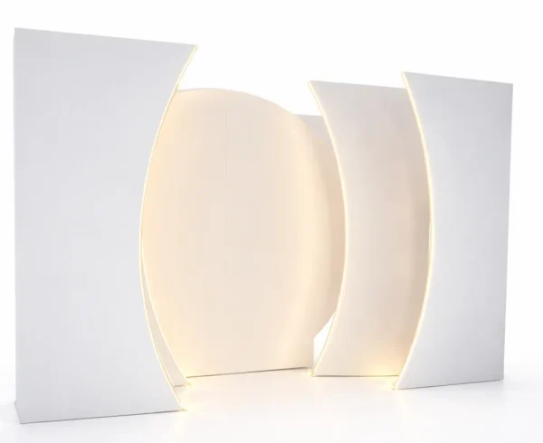 WHITE AMBER WALL