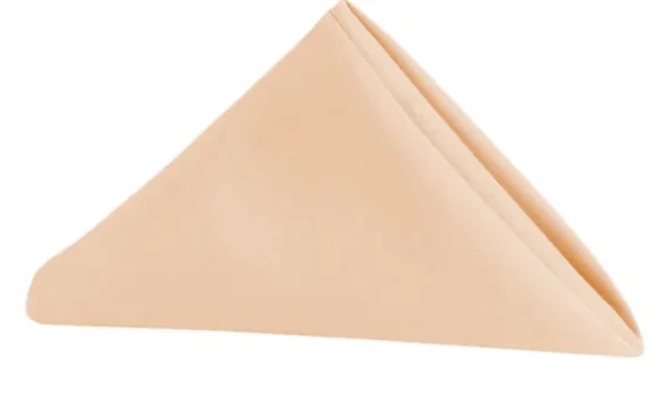 SERVIETTE DE TABLE EN POLYESTER CHAMPAGNE