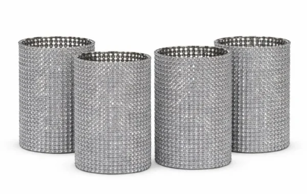 LORENA SILVER MEDIUM VOTIVE