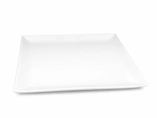 ASSIETTE CARRÉE BLANC 12" X 12"