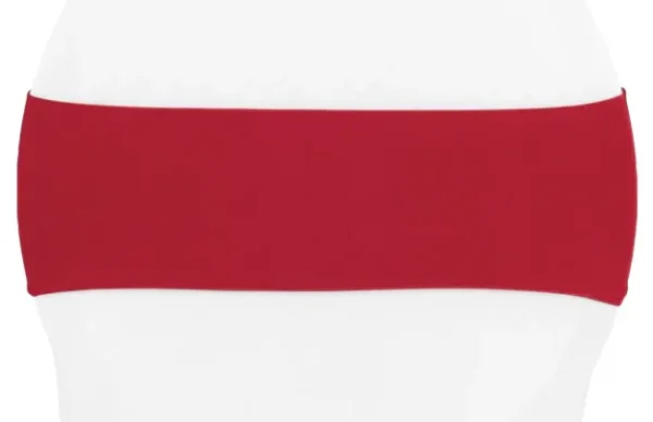 BOUCLE EN SPANDEX ROUGE POMME