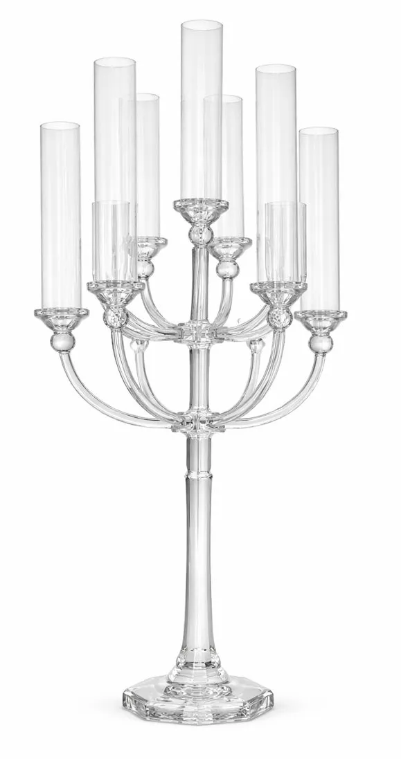 KIERA CRYSTAL CANDELABRA - 13 STEMS