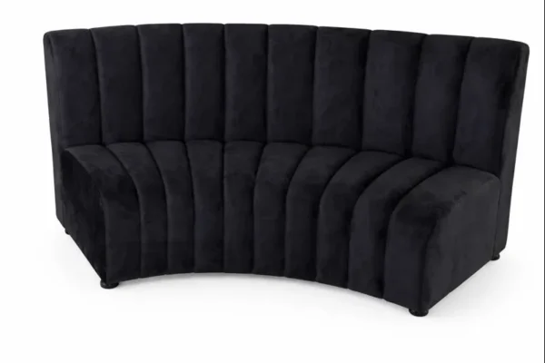 BLACK VELVET DREMA INTERIOR SOFA
