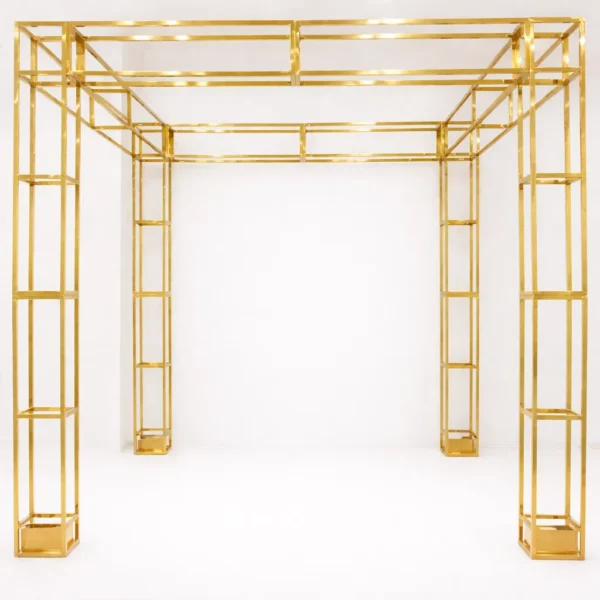 GOLD GEOMETRIC CHUPPA