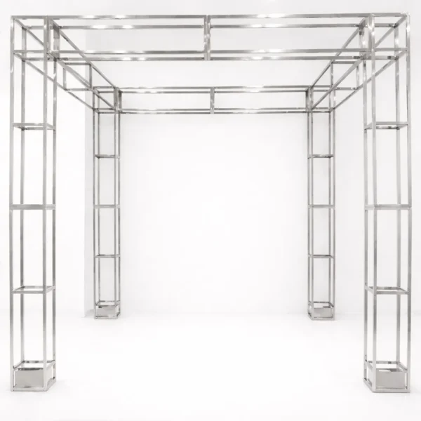SILVER GEOMETRIC CHUPPA