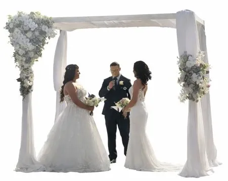 WHITE RUSTIC CHUPPA WITH SILK FLORALS