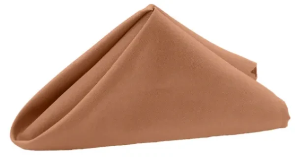 SERVIETTE DE TABLE EN POLYESTER LATTE