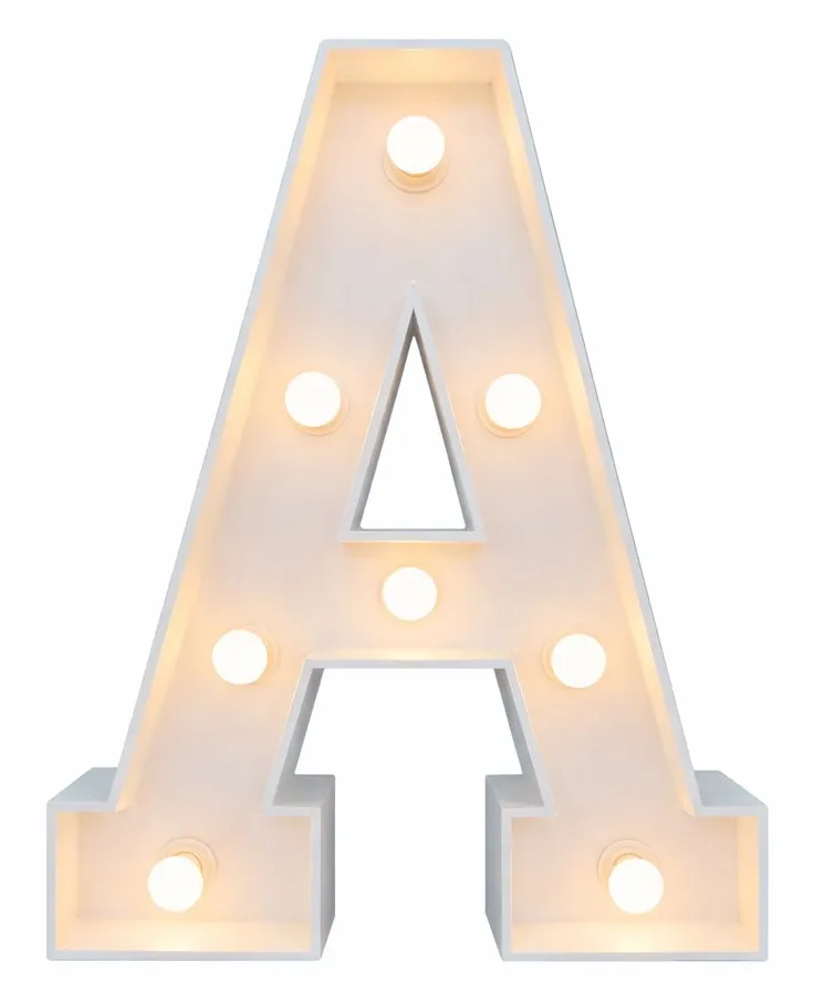 LETTRES & NUMÉROS MARQUEE