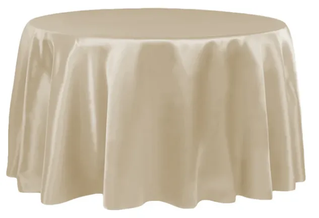 SATIN TABLECLOTHS