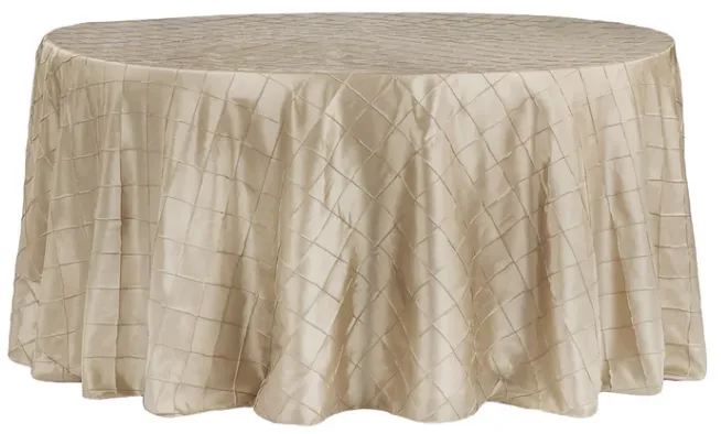 TAFFETA PINTUCK TABLECLOTHS